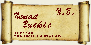 Nenad Buckić vizit kartica